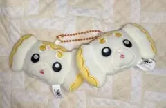 ポケモン　パピモッチ　フェイスぬいぐるみ　マスコット　ストラップ　2点セット