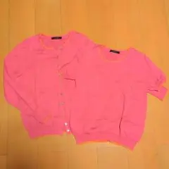 美品 コットンセーターアンサンブル М~L程度　Style Note