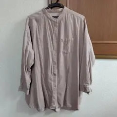 シャツ 長袖 コーデュロイ