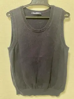 familiar ノースリーブセーター 120サイズ ネイビー　お受験/幼稚園