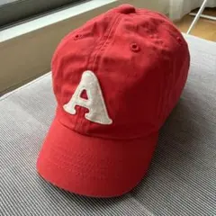 BEAMS mini キャップ レッド Aロゴのサムネイル