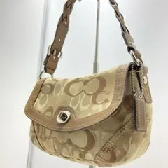 【極美品】COACH SOHO ワンショルダーバッグ シグネチャー 6314 2025年最新】コーチ coach ソーホーの人気アイテム - メルカリ