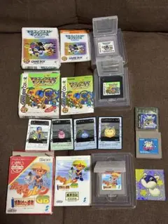 ゲームボーイ・ゲームボーイカラー専用ソフト　5点まとめ売り