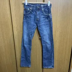 Levi's ダークブルー ストレートレッグパンツ　デニム