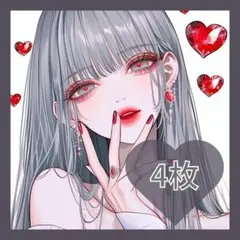 473 オリジナル 人物ステッカー コラージュ 紙もの 雑貨 素材 女の子