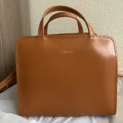 新品　YAHKI CROSS BODY BAG_BROWN