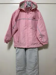 美品CCLTEAM スノーボードピンクジャケットとパンツセットL 暖かい〜