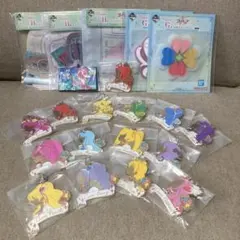プリキュア一番くじ　F賞　シルエットメタルチャーム　コンプリート14種