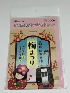 未開封　三河知立 ありがとうトレイン 記念カード 2枚セット マグネット 未開封 三河知立 ありがとうトレイン 記念カード 2枚セット マグネット