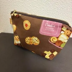 16cmファスナーポーチ ハンドメイド