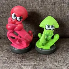 イカとタコのamiiboセット