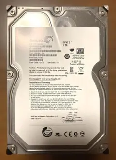 Seagate 3.5 HDD v4 6000GB SN Z4D0LY71 - メルカリ