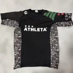 ATHLETA サッカーシャツ ブラック Lサイズのサムネイル