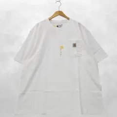 未使用 カーハート ルーズフィット 半袖 ポケット コットン Tシャツ XL