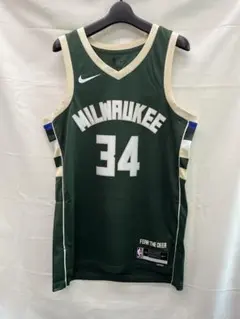(値下げ！)Nike ミルウォーキー・バックス/ヤニス・アデトクンボ　Sサイズ ミルウォーキー・バックス ヤニス・アデトクンボ レプリカ アイコン