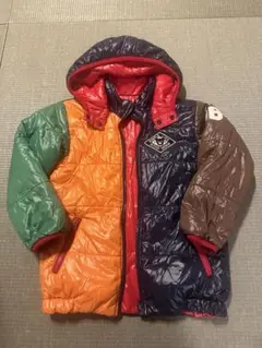 DOUBLE.B★リバーシブルダウンコート120サイズ☆