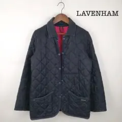 LAVENHAM ラベンハム 36 ジャンパー ネイビー キルティングコート