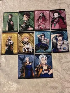 【全10種コンプ】鬼滅の奏 遊郭編 ランダムブロマイド 鬼滅の刃