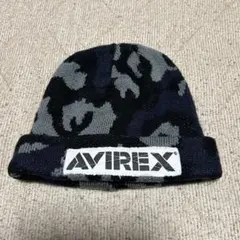 AVIREX ストンプスタンプ　コラボ迷彩柄 ニット帽のサムネイル