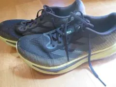 adidas　Supernova Rise 　 ブラック/グリーン　25.5㎝