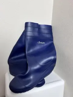 Comhum レインブーツ ネイビー Lサイズ