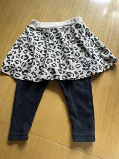 BABYDOLL レオパード柄スカートセット 80 ベビードール ヒョウ柄
