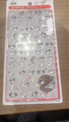 正規品 101匹わんちゃん ボンボンドロップシールミニ
