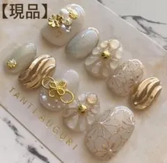 数量限定【現品No.170】成人式 振袖 緑 グリーン 金 ぷっくりフラワー 