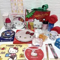 激レア❣️ハローキティ　まとめ売り　食器　保冷バッグ　お弁当　平成レトロ　当時物