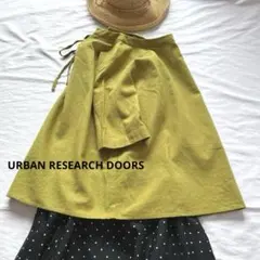 URBAN RESEARCH DOORS リネンコットン　バックリボンブラウスのサムネイル