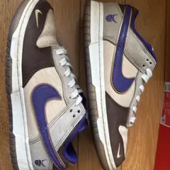 Nike Dunk Low ベージュ/ブラウン/パープル