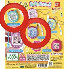 たまごっち シャカシャカチャームコレクション2 ウラまめっち　めめっち