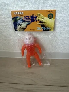 d*2様 ベアモデル ミドルサイズ ザラブ星人 オレンジ 怪獣