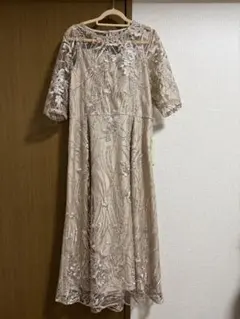 STRAWBERRY-FIELDSオケージョンドレス　ベージュ