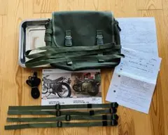 ★ 【新品未使用】Hently Beginsサドルバッグ MIL10グリーンのサムネイル