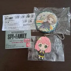 SPY×FAMILY 缶バッジ・ラバーマスコット