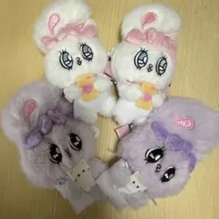 エスターバニー　ふんわりワンピースマスコット　ぬいぐるみ