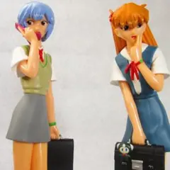 レイ＆アスカ 制服 エヴァンゲリオン テイク・ケア・オブ・ユアセルフ まとめ売り