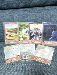 一番くじ　葬送のフリーレン　アクリルスタンド　ヒンメル　ポストカードセット7種