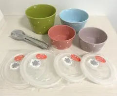 小倉陶器　ポワン　レンジパック　大１中１小２　4組セット