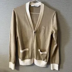メゾンキツネ　ベージュカーディガン