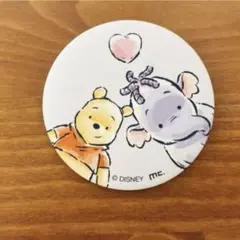 くまのプーさん プー&ランピー　カミソザ　缶バッジ