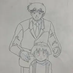 江戸屋の超レア セル画と背景画 名探偵コナンと高木刑事 - メルカリ