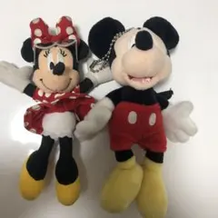 ミッキー＆ミニー ぬいぐるみ マスコット