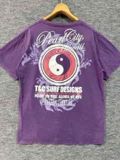 Town&Country タウカン 90's tシャツ サーフ 紫 Lのサムネイル