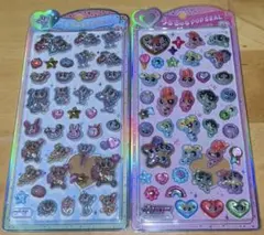 エンジェルブルー　パワパフ　うるちゅるポップシール