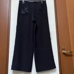 伊太利屋ブラックパンツ　11号　超美品 伊太利屋ブラックパンツ 11号 超美品 - メルカリ