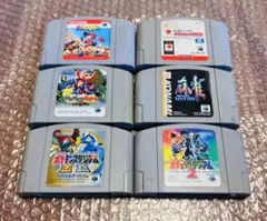【Nintendo64ソフト6本セット・任天堂】kga
