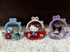 カスタムアクリルチャーム　ハローキティ、ハンギョドン、クロミ　セット