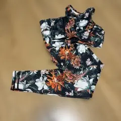 フローラルパターン ヨガウェア セット